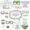 Big Dot of Happiness Elephant Baby Shower Photo Booth Props Kit, Little Peanut Elephant Party Supplies, Baby Shower Decor - 20 Ct Selfie Prop Sticks